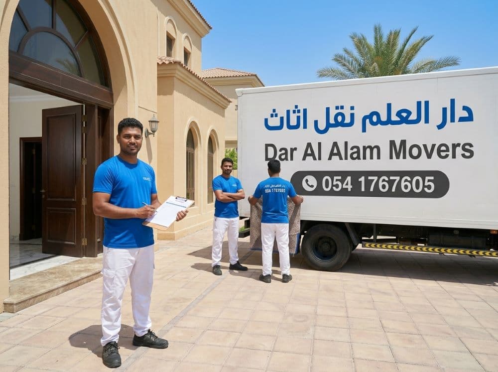 لماذا تختار شركة دار العلم نقل اثاث في دبي - فريق محترف ومدرب وأسعار شفافة